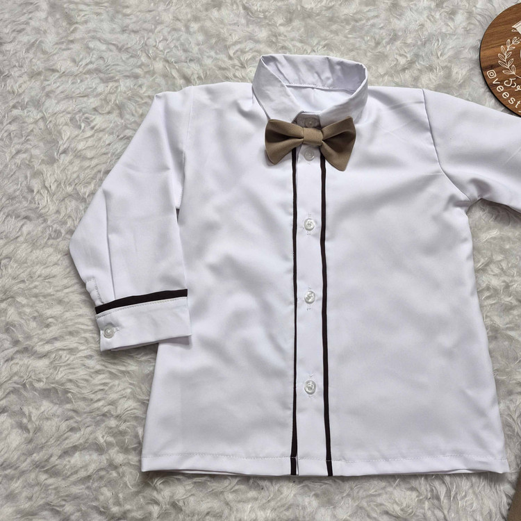 پیراهن مغزی دوزی شده