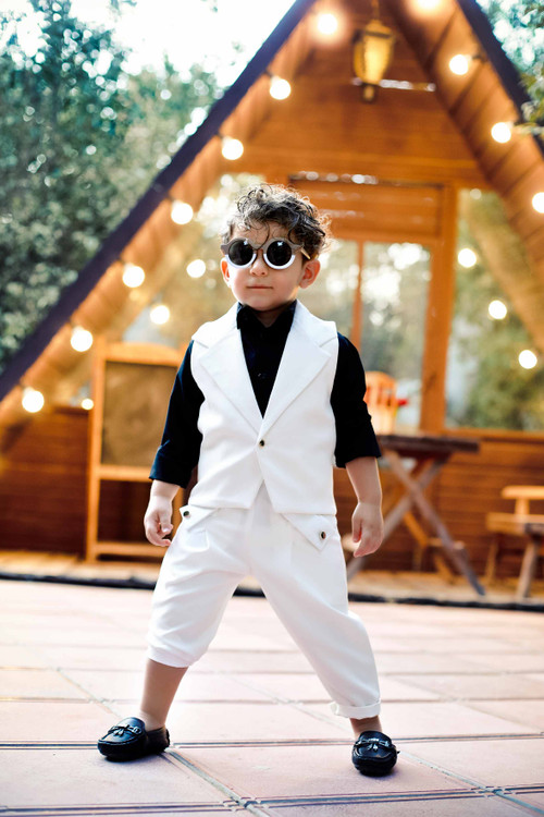 جلیقه شلوار بچگانه مجلسی