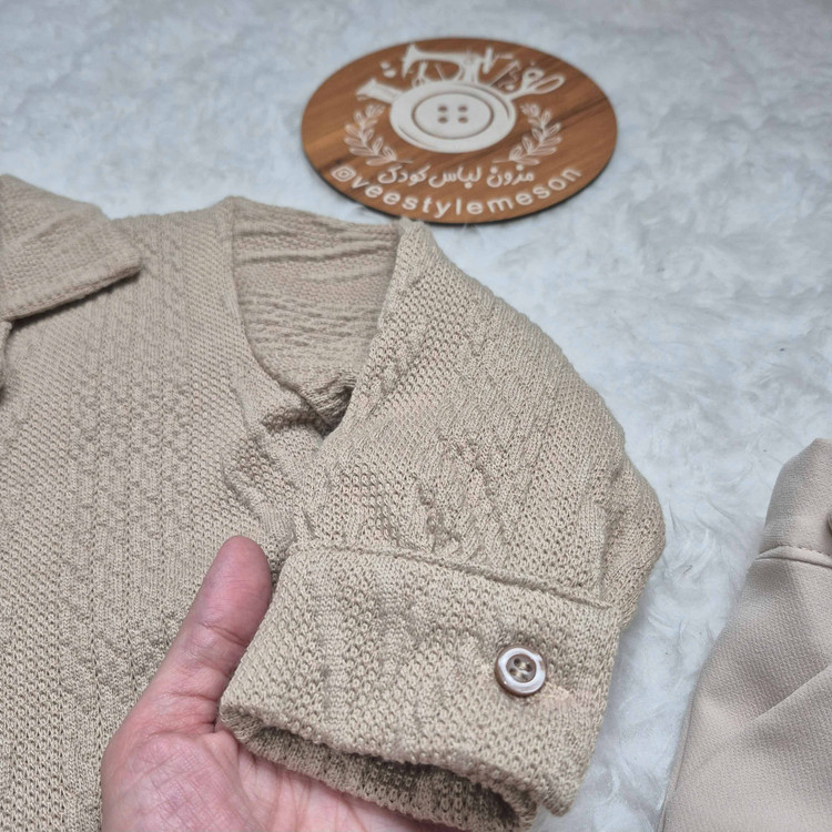 پیراهن بافت پاییزه