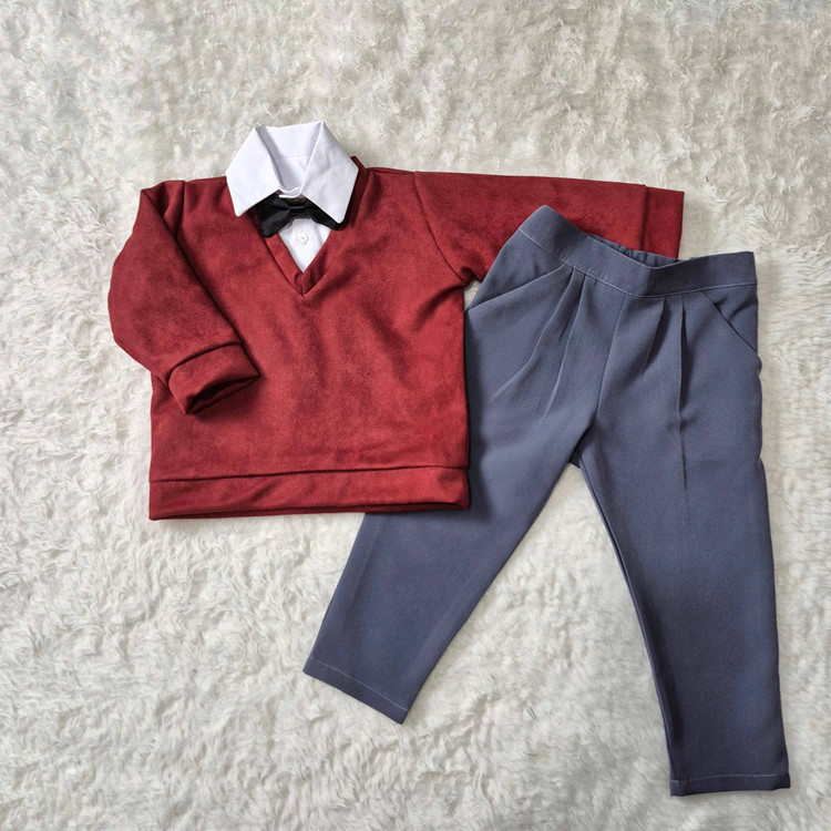 استایل شیک یلدا ست خواهر برادری