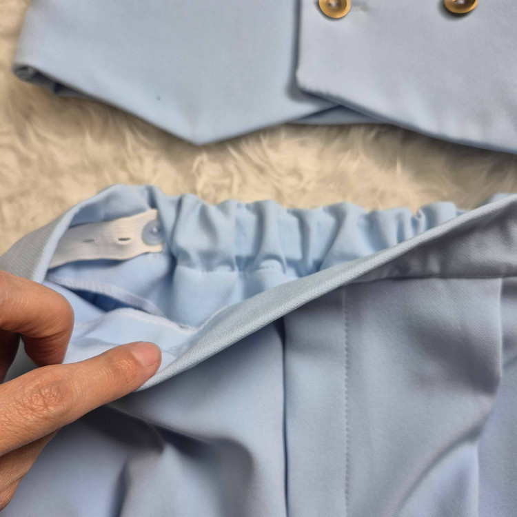 کمر شلوار ست مجلسی پسرانه با دوخت دقیق و قابلیت اندازه کردن