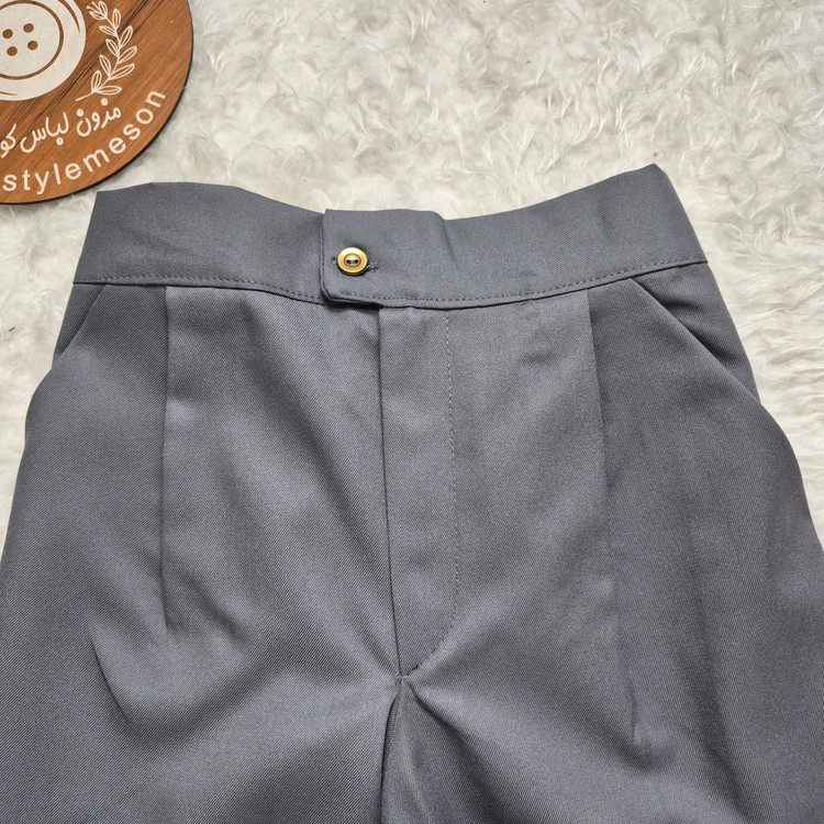 شلوار کتان کلاسیک پسرانه